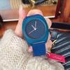 Watch Waterproof Silicone Student Ladies Dopamine Color Large Dial Women'S Watch