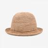 Helen Kaminsky Hat50136 Na Villa 6 Natural Metal Logo Cloche Bucket Hat
