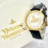 Used [With box/New Battery] Vivienne Westwood Orb Ladies Watch VW-7843 New Belt
