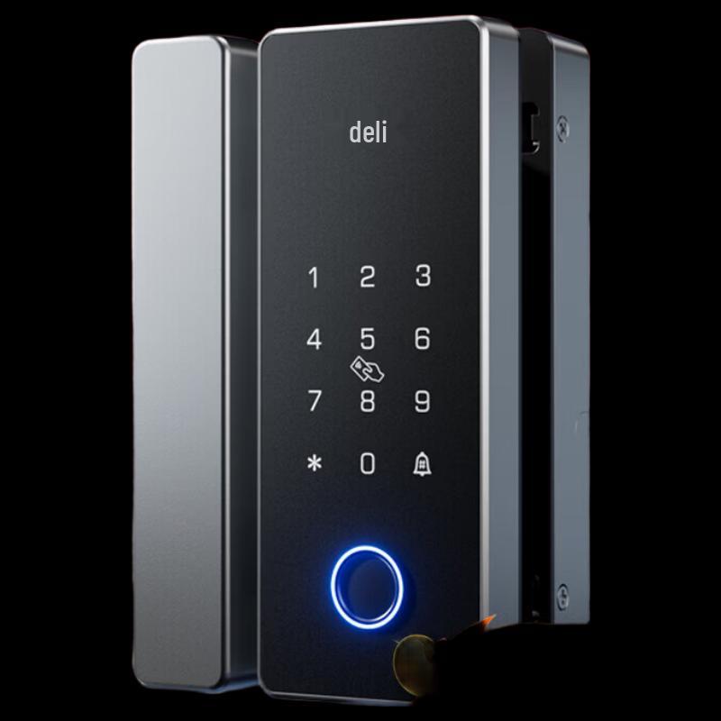 Deli AL102 Glass Door Smart Fingerprint Lock