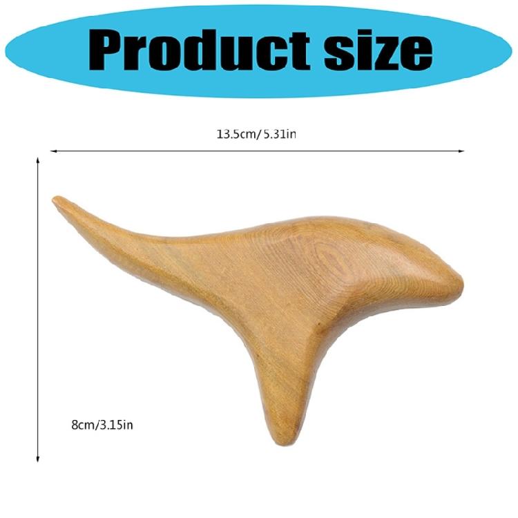 Therapeutic Wooden 3 Tip Massage For Full Body Relaxation Manual Management Device For Adults