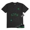 Spizike Pine Green Black Anthracite T Shirt Match KING