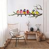 Birds on The Tree Branch Wall Sticker Removable Peel And Stick Wall Decal