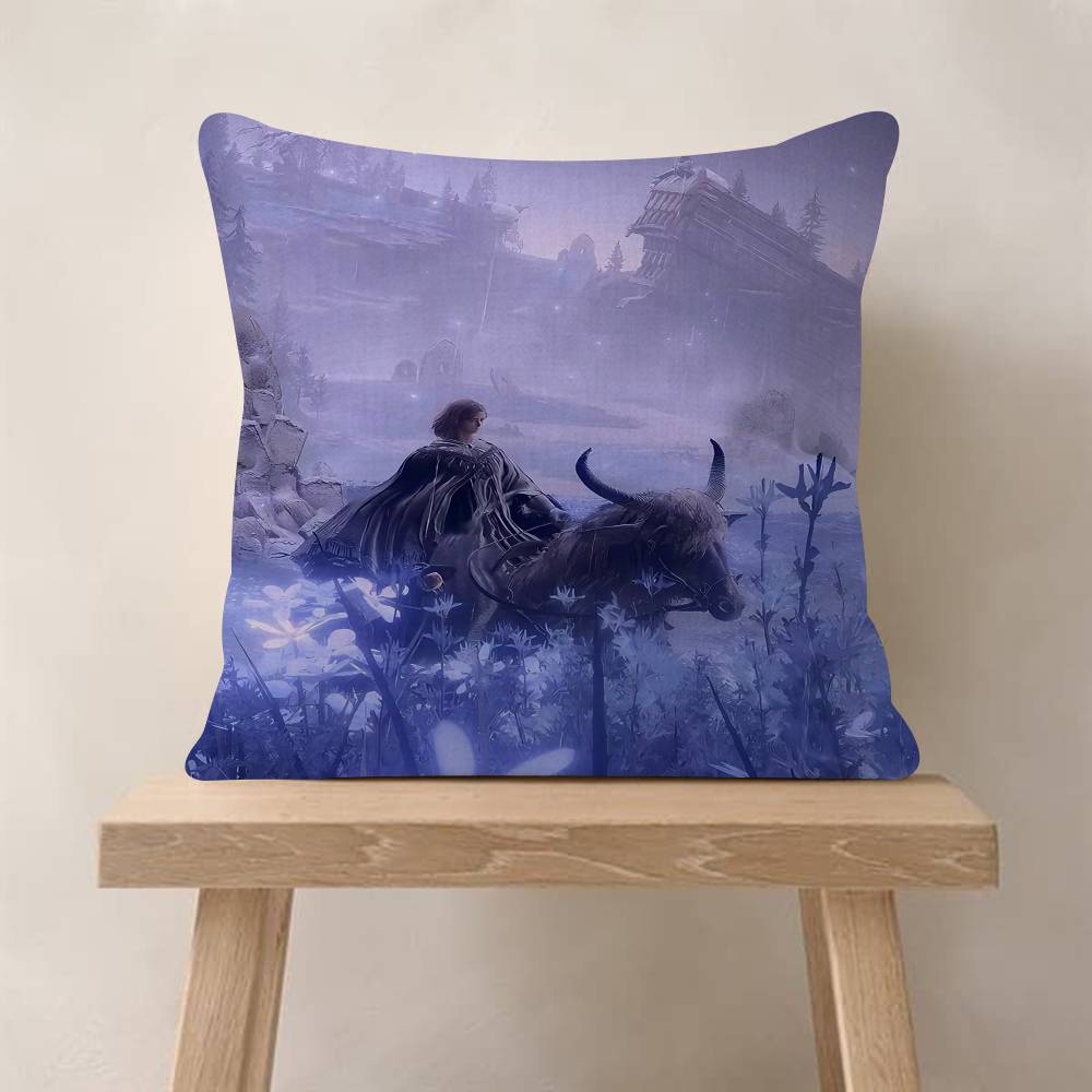 Game EEldens RRings Cushion Cover Pillow Cover Decor Pillowcase Printed Cushion Case For Couch