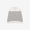 Mindbridge Men’s Stripe Collar Semi Overfit Knit MYKT2103