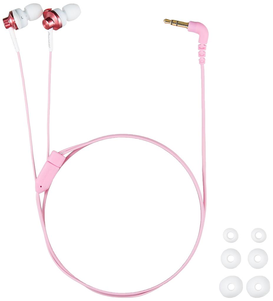 Pioneer Pink SE-CL532 In-Ear Earphones, (SE-CL532-P)