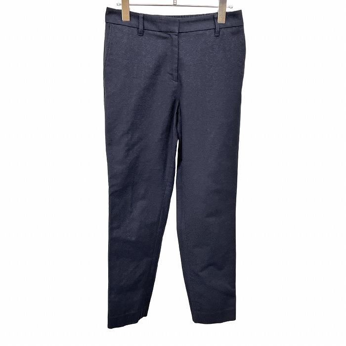 [Used] [Impression AB] PLST Plaste Pants Top Button Hook-and-Hook Tapered Zip Fly Cotton x Polyester x Polyurethane L Heather Navy Heather Navy