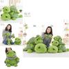 Turtle Plush Toy With Big Eyes Soft Stuffed Animal Pp Cotton For Kids Gift