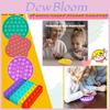 Foxmind Pop Bubble Sensory Fidget Pop It Brinquedo Para Alívio do Estresse E Diversão Educacional Para Crianças