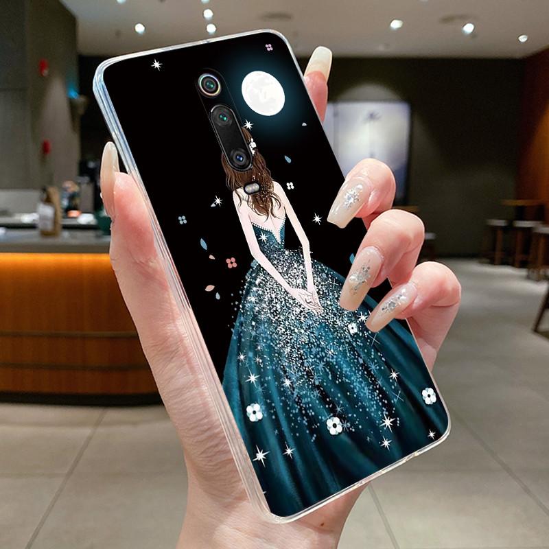 Phone Case For Xiaomi Mi9T Mi 9T Pro Funda Poco F2 Capa Redmi K20 Pro Coque Protective Cases Transparent Soft Silicone TPU Cover