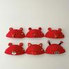 2023 Cute Hat Soft Baby Bonnet Cap Red Themed Hat Warm Hat Beanie Cap for Baby Toddler Newborn Kid Child Breathable Hat