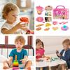 Tea Time Playset Kids Pretend Cooking Toy Afternoon Tea Toy Set  Interactive Kitchen Toy