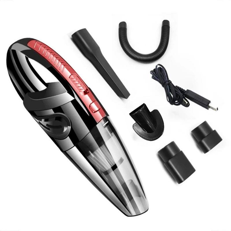 Wireless Handheld Car Vacuum Cleaner High Power Small Interior Cleaning Model Set for Auto Detailing