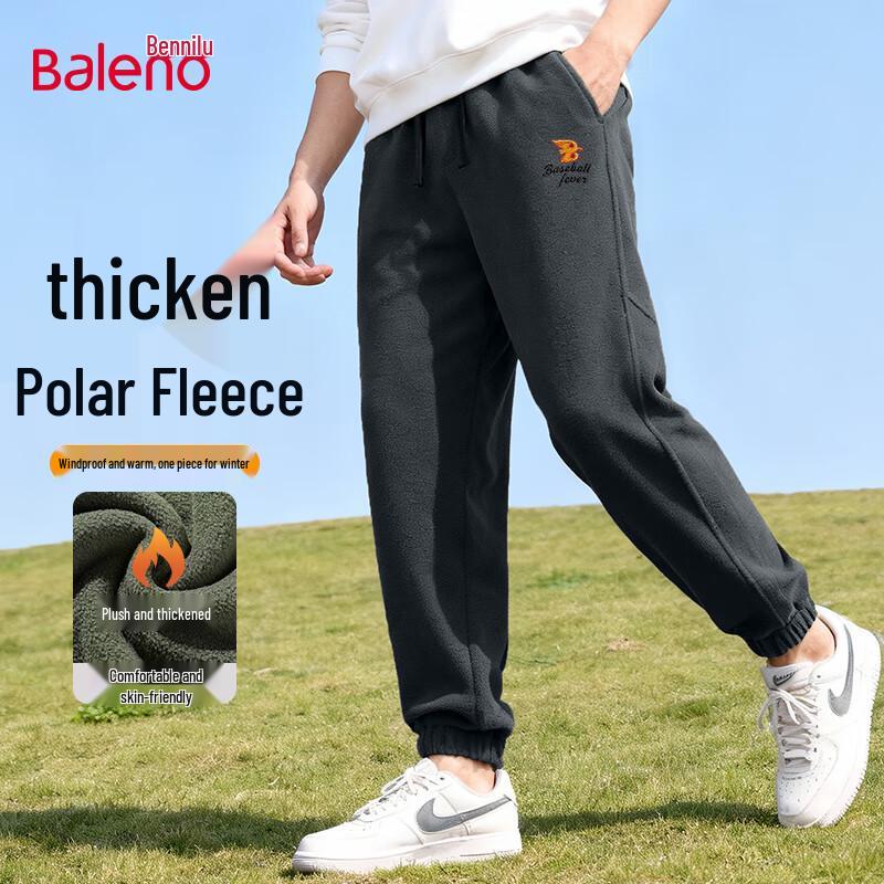 

Baleno Men s Fleece-Lined Jogger Pants L