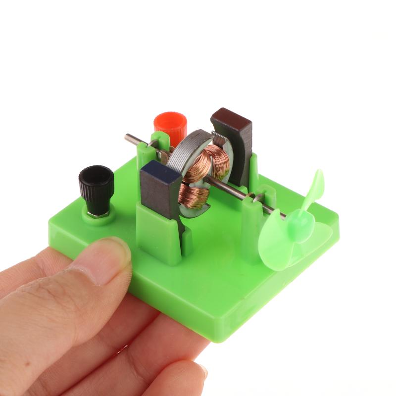 1Set Physics Electromagnetic Induction Experiment Coil Copper DC Motor Teaching Solenoid Experimental Equipment