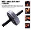 Auto-Reset Abs Roller Wheel Abs Trainer Fitness Roller Pelvic Muscle Trainer Core Strength Training Gym Equipment For Home