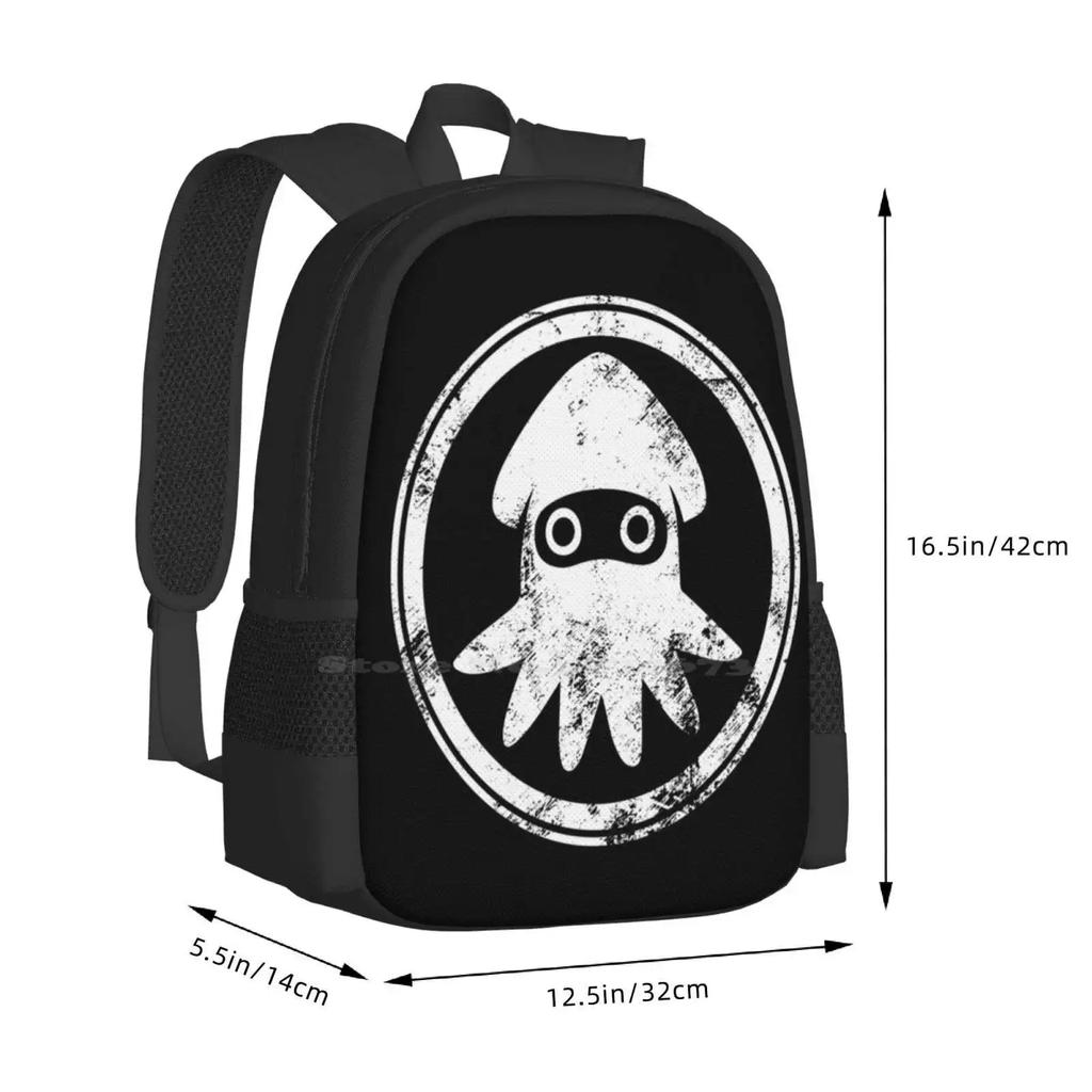 Hail Bloopera Fashion Pattern Design Travel Laptop School Backpack Bag Super Blooper Hail Video Game