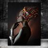Beautiful Black Women Oil Paintings Print On Canvas Portrait Of African Wall Art Prints Posters And Prints Wall Pictures Cuadros