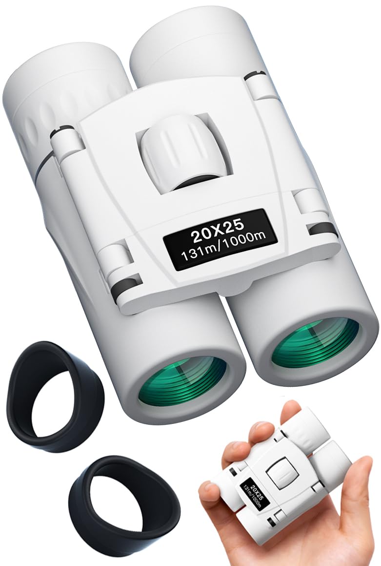

Binoculars Design Award 20x Image Opera Glasses for Live Capturing Details Clearly from High Seats Optical Technology Physical Image Field of білий