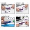 Moveable 3D Printed Simulation Crocodile Model Creative Crocodile Figure Model  Home Decoration
