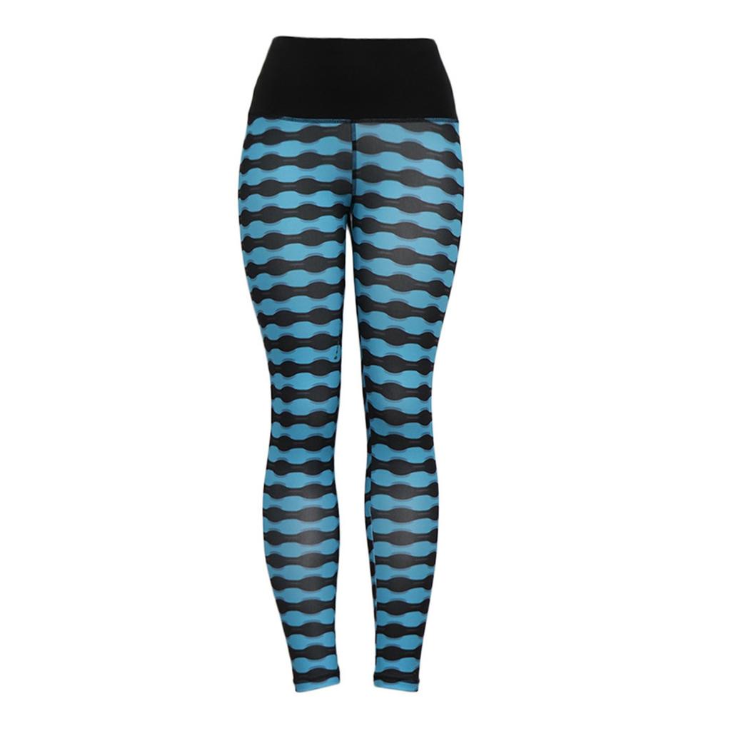 Women's Print Sport High Waist Yoga Pocket Short Training Running Yoga Pants