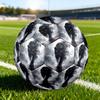 1pc Black Panther Mist Size 5 Soccer Ball Professional Match Training Football Indoor &Outdoor Sports Ball Lightweight Durable C6551