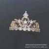 Style jewelry crown series ring fashion women's diamond ring personality high carbon ring