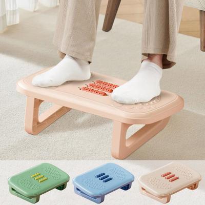 Yousheng Fußstütze unter dem Schreibtisch mit Massagerolle, Schwerlast, tragbar, für Männer und Frauen, zur Schmerzlinderung der Füße, ergonomisch, für Zuhause, Büroarbeit, schaukelnder Fußhocker