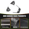 For Tesla Cybertruck 2026-2026 Real carbon fiber car steering wheel button decoration frame sticker car interior accessories
