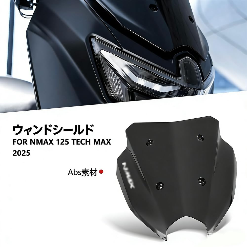 

FOR N-MAX 125 TECH MAX NMAX 125 TECH MAX 2025 Modified Competition Windshield, Instrument Cover, Windshield [Parallel Import]
