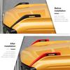 Engine Hood Hinge Expansion Cover Trim Protect Strips For Ford Bronco + Red