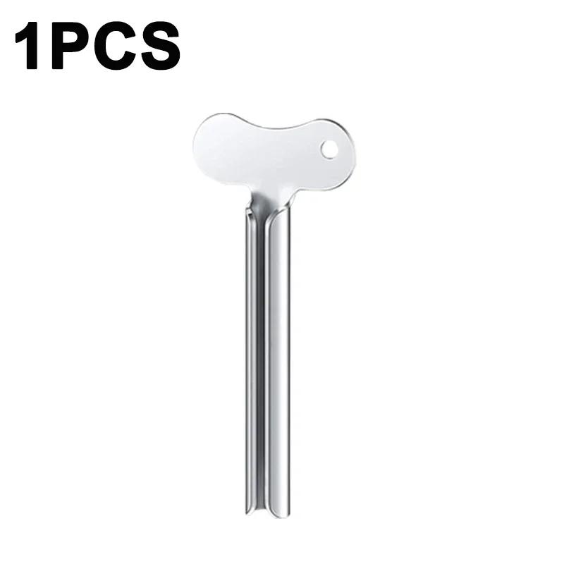 

5/1 шт., металлический выжималка для зубной пасты в ванной, выжималка для тюбиков из нержавеющей стали, универсальный ключ, ролик для тюбиков, кремов, выжимка для краски, инструмент