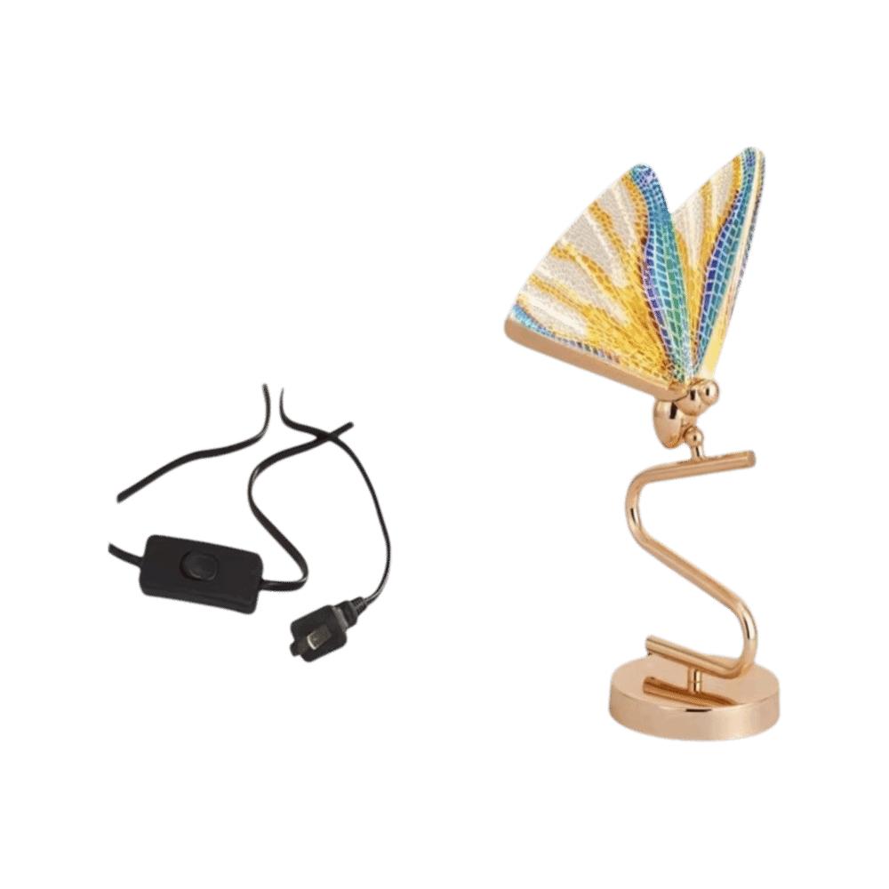 Modern Design Butterfly Table Lamp Luxury Light Nordic Style Bedside Lamp Butterfly Lampshade LED Technology Lighting Fixtures