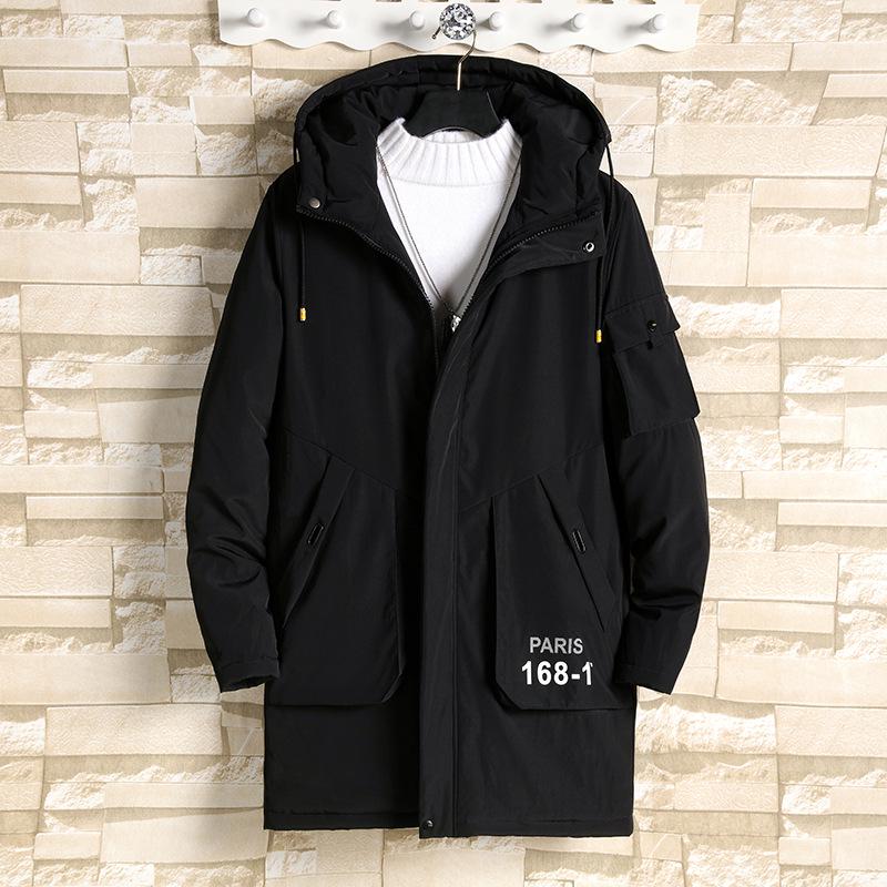 Buy Cotton Jacket Winter Casual Men 'S Down Hooded Cotton Jacket Coat