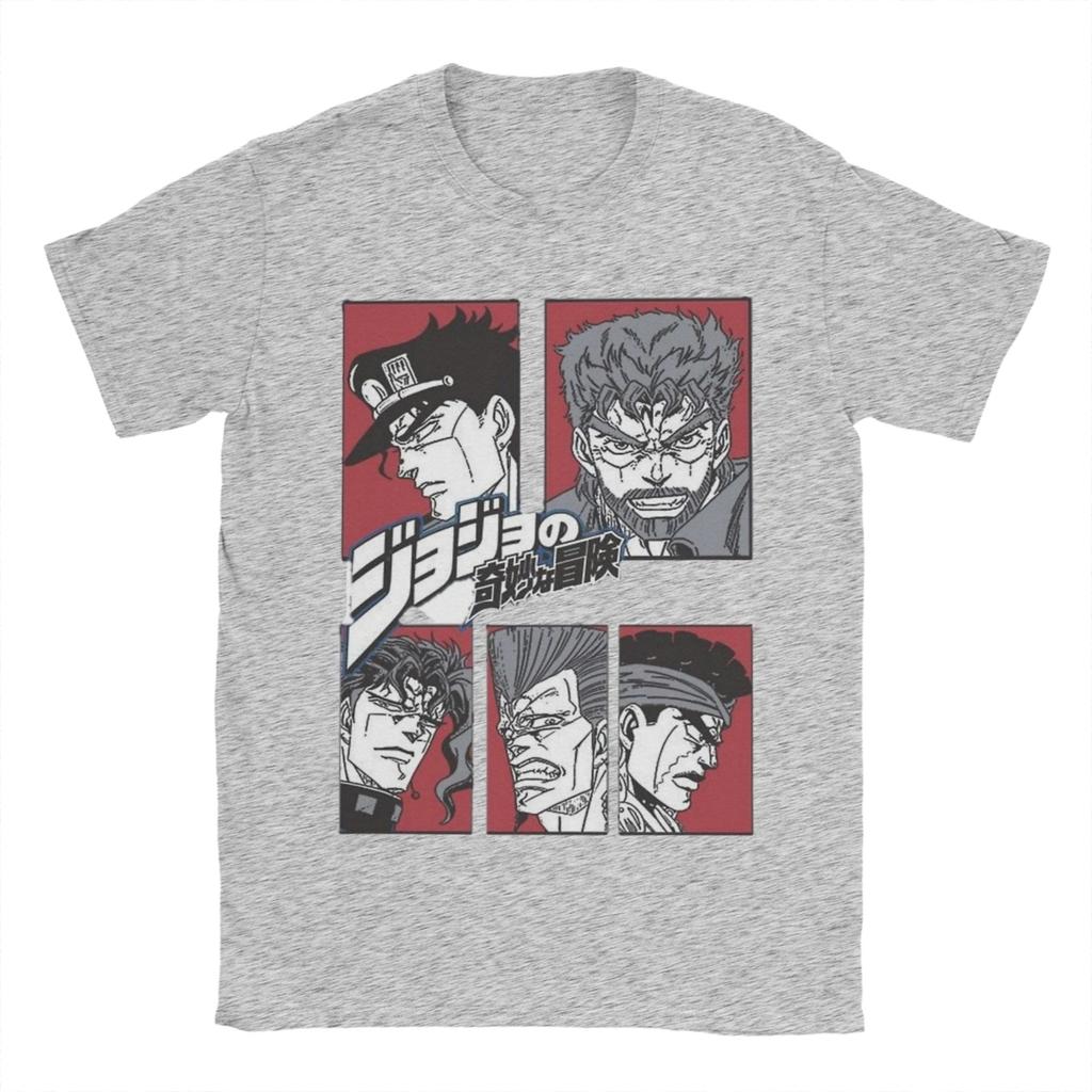 Cool Chrono Pulse Fighters JoJos Bizarre Adventure TShirt for Unisex O Neck  Cotton T Shirt  Short Sleeve Tee Shirt Clothing
