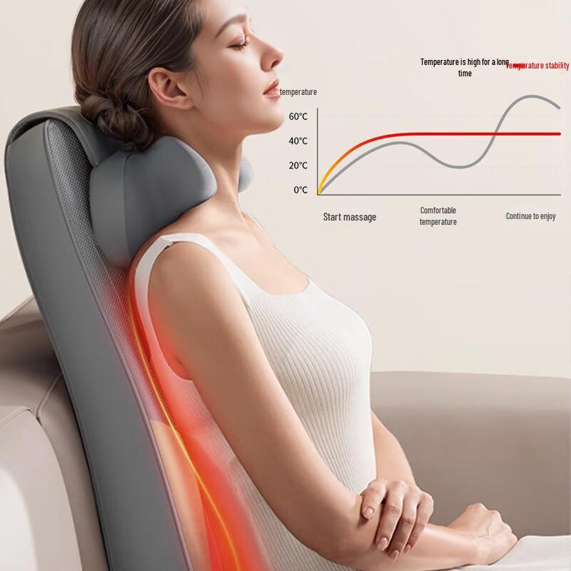 Electric Shoulder Neck Back Kneading Massage Cushion