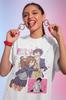 Camiseta Horimiya Kyoko Hori & Izumi Miyamura, Camiseta Unisex Streetwear para Fans de Anime, Top Casual de Manga Corta 100% Algodón