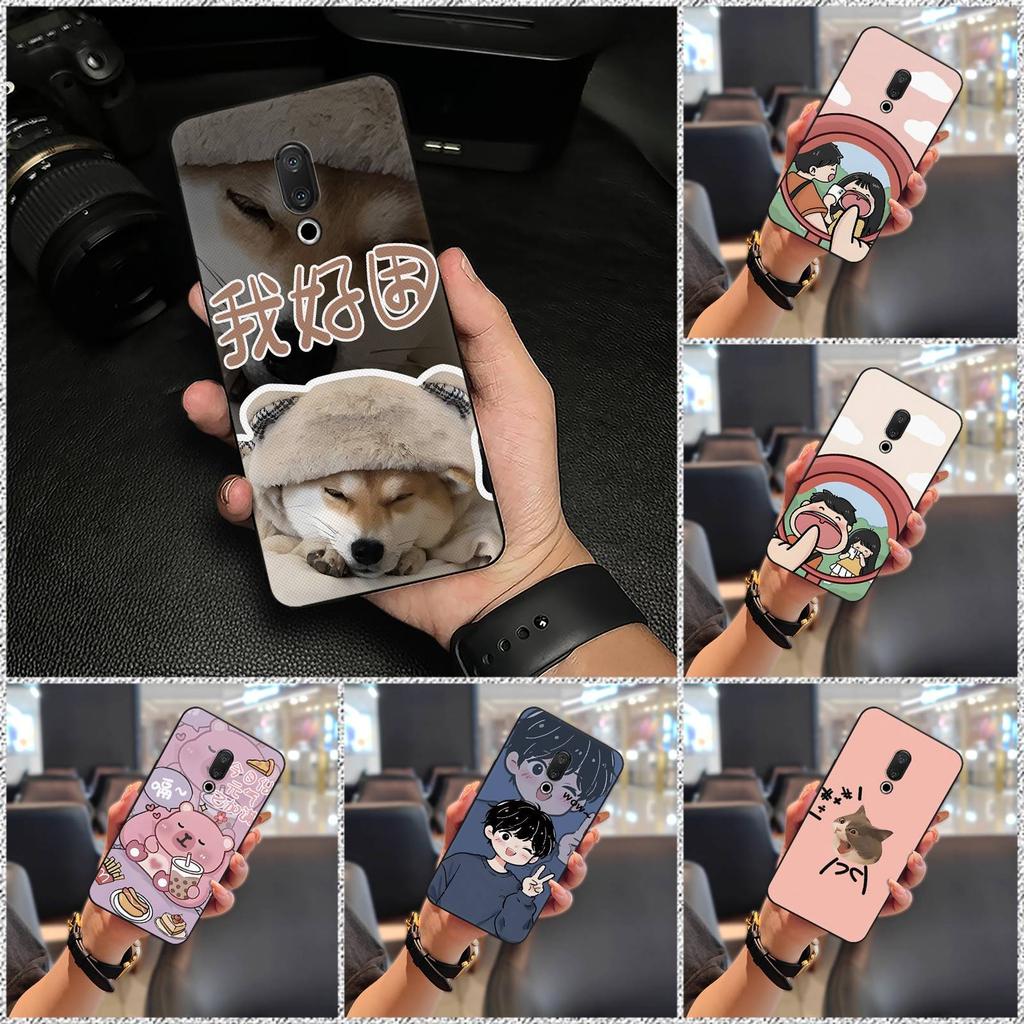 Silikon Staubdichte Handyhülle Für Meizu 15/15 Lite Graffiti Rückseite Cartoon Stoßfest Weiche Hülle Schmutzabweisendes TPU