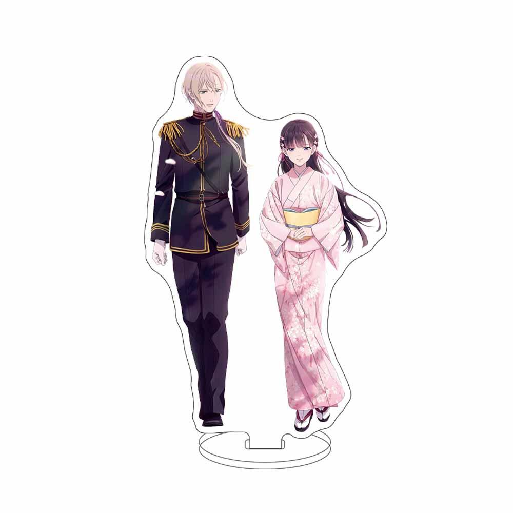 Cartoon Anime Del Giappone Il Mio Felice Matrimonio Figure Saimori Miyo Kudō Kiyoka Acrilico Espositori E Alzate Modello Piastra Scrivania Decor Cospaly Ventole Regalo