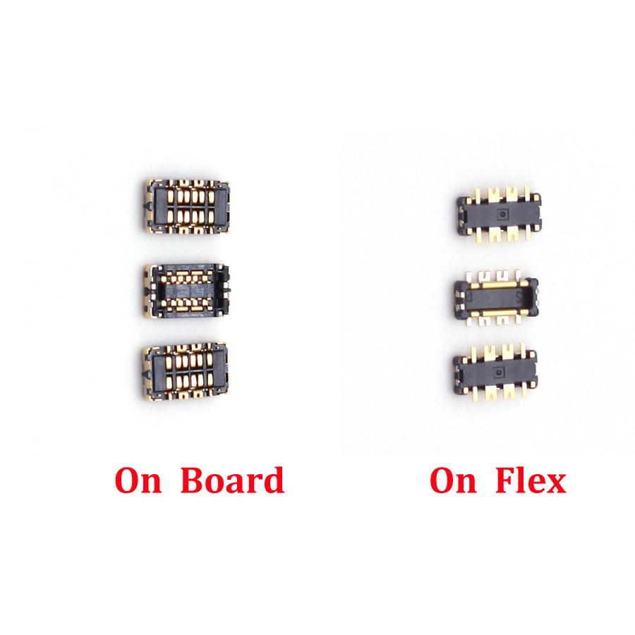 2PCS Inner Battery Flex FPC Connector Holder Plug Jack Contact For Samsung Galaxy Tab A8 10.5 2026 SM-X200 SM-X205 X200 X205