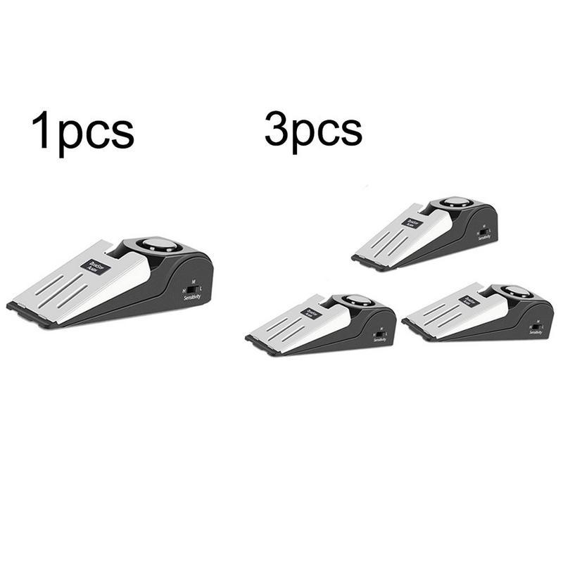 Buy Wedge Door Stop Alarm With 120 dB Traveling DIY Home Apartment