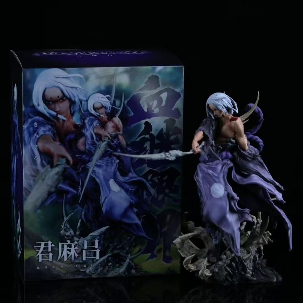 Naruto Kimimaro Standing Character Statue Battle Model Anime Peripheral Toy Doll Boy Romm Decoration Birthday GiftNaruto Kimimar