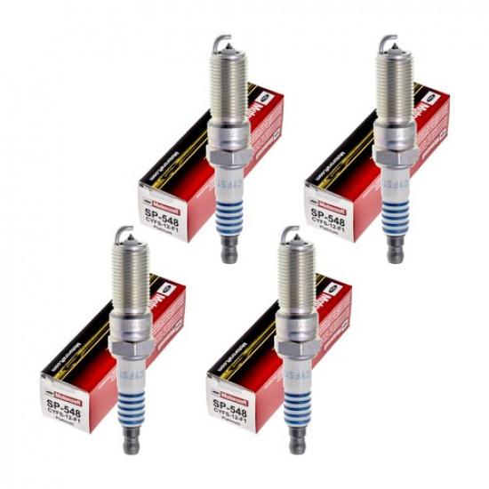 Set Of 4 OEM Motorcraft Platinum Spark Plug SP548 For Cadillac Chevy Ford 11-17