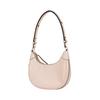 Tory Burch Logo Print Zipper Closure Leather Shoulder Tote Bag Women Bags Pink 158514-652