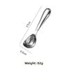 Stainless steel ice cream spoon, ice cream magic tool, self-melting long-handled ice cream spoon, fruit scoop ball