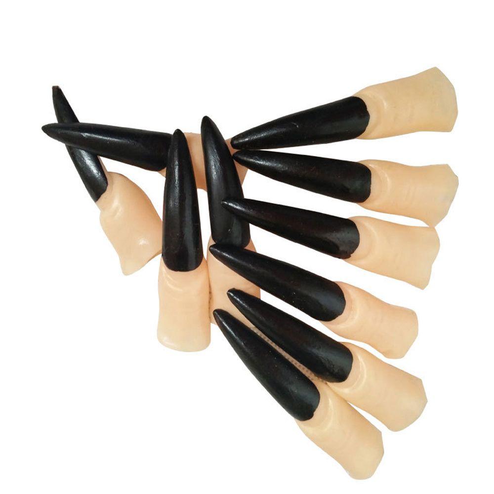 Costume Children For Women Men Rubber Fake Finger Set Halloween Prop  Halloween Supplies Witch Nose Wicked Witch Decor