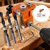Drilling Locator for Cabinet Splicing Wood Dowel Camera Jig Set Eccentric Wheel Punching Template For Woodworking