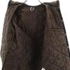LAVENHAM Made In England Quilted Jacket 36 Black Cotton Filling Women Used
