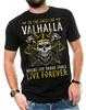 Viking T-T-shirt Viking Warrior T-T-shirts Cool Vikings T-shirt Skull T-T-shirt Valhalla
