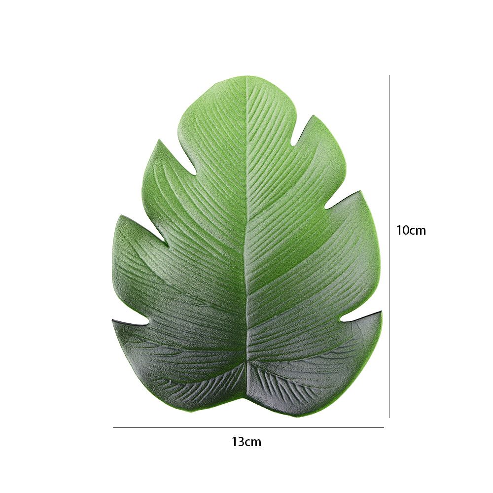 Tea Drink Wine Coffee Cup Artificia Palm Leaves Hawaii Theme Trivet Table Mat Coasters Placemats Mug Pad